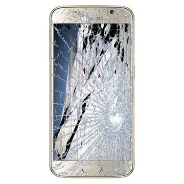 Samsung Galaxy S6 LCD a oprava dotykové obrazovky (GH97-17260C) - Zlato
