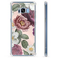 Hybridní pouzdro Samsung Galaxie S8 - Romantické květiny