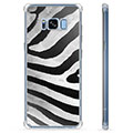 Hybridní pouzdro Samsung Galaxie S8 - Zebra