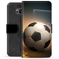 Prémiové peněženkové pouzdro Samsung Galaxie S8 - Fotbal