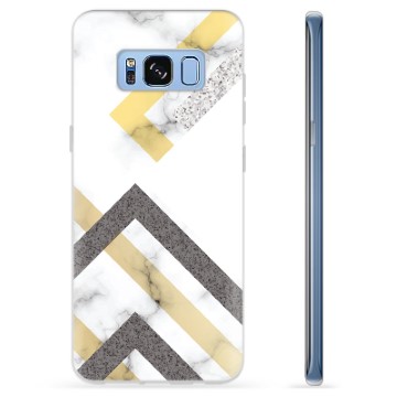 Pouzdro TPU Samsung Galaxie S8+ - Abstraktní mramor