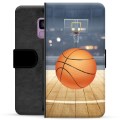 Prémiové peněženkové pouzdro Samsung Galaxie S9 - Basketball