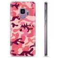 Pouzdro TPU Samsung Galaxie S9 - Růžová kamufláž