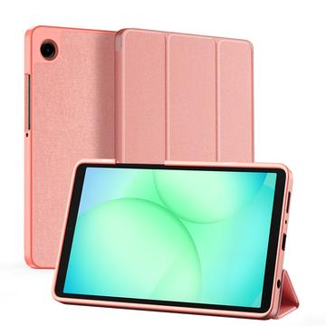 Samsung Galaxy Tab A11 Dux Ducis Domo Tri-Fold Pouzdro Smart Folio - Růžový