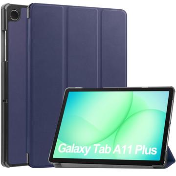 Samsung Galaxy Tab A11+ Tri-Fold Series Smart Folio Case - Dark Blue
