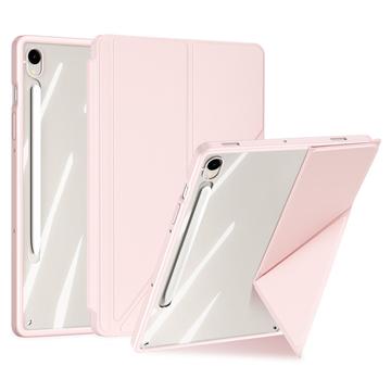 Samsung Galaxy Tab S10 FE/S9 FE/S9 Dux Ducis Magi Detachable 2-in-1 Folio Case - Pink