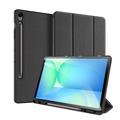 Samsung Galaxy Tab S10 FE+ Dux Ducis Domo Tri-Fold Pouzdro Smart Folio - Černé