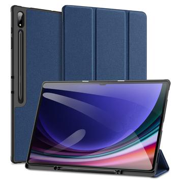 Samsung Galaxy Tab S10 Ultra Dux Ducis Domo Tri-Fold Pouzdro Smart Folio - Modrý