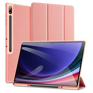 Samsung Galaxy Tab S10 Ultra Dux Ducis Domo Tri-Fold Pouzdro Smart Folio - Růžový