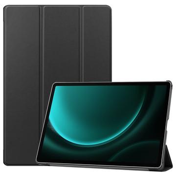 Pouzdro Smart Folio pro Samsung Galaxy Tab S9 FE+ řady Tri-Fold – Černé