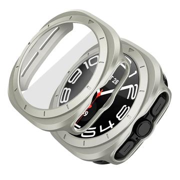 Samsung Galaxy Watch Ultra 2024/2025 Tech-Protect Defense360 Case w. Screen Protector - 47mm - Titanium