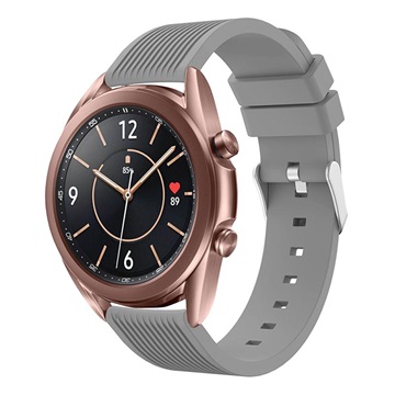 Samsung Galaxy Watch3 Silicone poprup - 41 mm - šedá