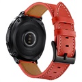 Samsung Galaxy Watch4/Watch4 Classic/Watch5/Watch6 kožený popruh - 20mm - červená