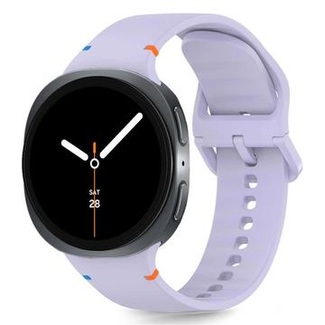 Samsung Galaxy Watch8/Watch8 Classic Tech-Protect Silicone Strap - 40mm/44mm/46mm - Elegant Purple
