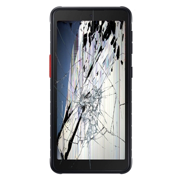 Samsung Galaxy Xcover6 Pro LCD a oprava dotykové obrazovky - černá