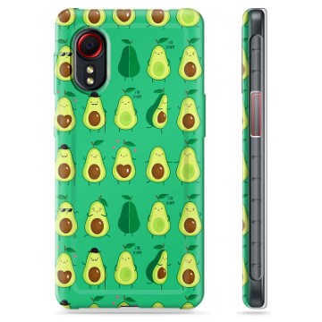 Pouzdro TPU Samsung Galaxie Xcover 5 - Avokádový vzor