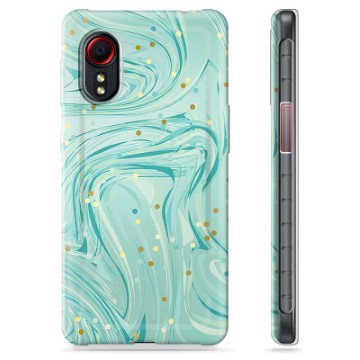 Pouzdro TPU Samsung Galaxie Xcover 5 - Zelená máta