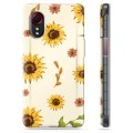 Pouzdro TPU Samsung Galaxie Xcover 5 - Slunečnice