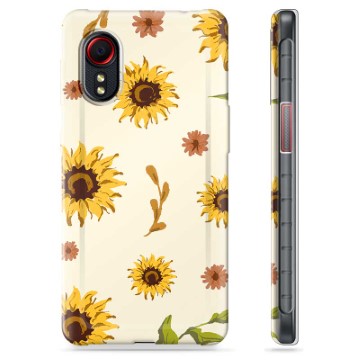 Pouzdro TPU Samsung Galaxie Xcover 5 - Slunečnice