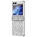Samsung Galaxy Z Flip6/Z Flip7 FE Mechanical Legend Electroplated Plastic Case - Silver