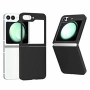 Samsung Galaxy Z Flip6/Z Flip7 FE Plastové Pouzdro - Černá