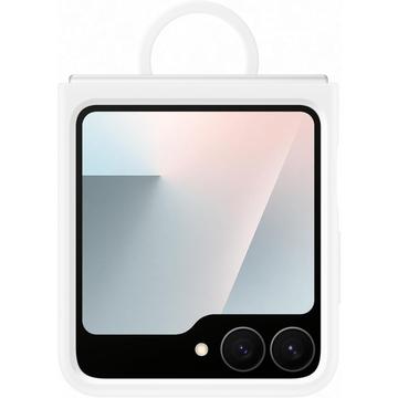 Silikonový Kryt s Držákem na Prst Samsung Galaxy Z Flip7 FE EF-PF741TWEGWW - Bílý