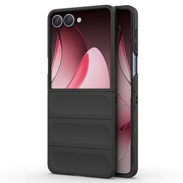 Rugged Samsung Galaxy Z Flip7 TPU Pouzdro - Černé