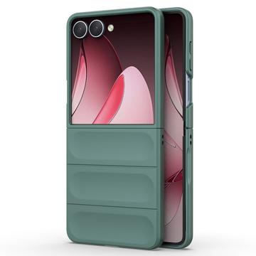 Rugged Samsung Galaxy Z Flip7 TPU Pouzdro - Zelená