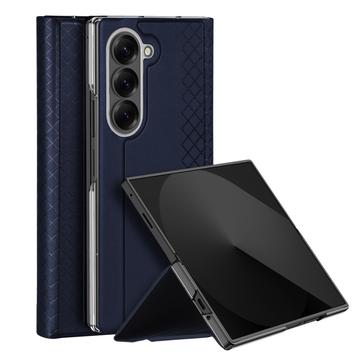 Samsung Galaxy Z Fold7 Dux Ducis Bril Flipové Pouzdro - Modrý