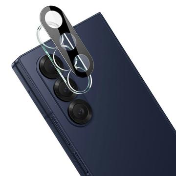 Samsung Galaxy Z Fold7 Imak 2-in-1 HD Camera Lens Tempered Glass Protector - Black