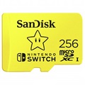 Switch MicroSD karta SanDisk Nintendo - SDSQXAO -256G -GNCZN - 256 GB