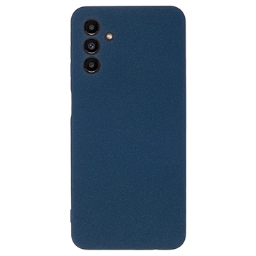 Samsung Galaxy A04s/A13 5G Sandstone Řady TPU Pouzdro - Tmavě Modrá