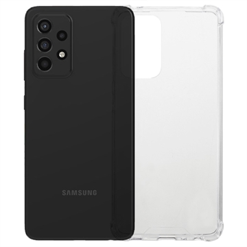 Samsung Galaxy A52 5G/A52s 5G Odolné Proti Poškrábání Hybridní Pouzdro - Průhledný