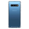 Hybridní pouzdro odolný vůči škrábancům Samsung Galaxy S10 - Transparentní