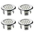Set of 4 Decorative Overflow Rings for Sink - Mesh Ring