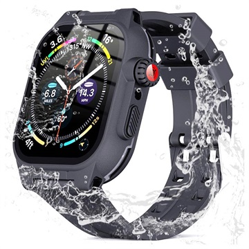Vodotěsný pouzdro Shellbox Apple Watch Series 7 - 45 mm - černá