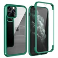 Shine & Protect 360 iPhone 11 Pro Max Hybrid pouzdro - zelená / čistá