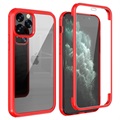 Shine & Protect 360 iPhone 11 Pro Max Hybrid pouzdro - červené / čisté
