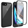 iPhone 7/8/SE (2020)/SE (2022) Shine&Protect 360 Hybrid pouzdro - Černé / Čisté