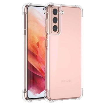 Samsung Galaxy S21 5G Nárazuvzdorné Pouzdro TPU - Průhledné