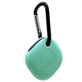 Samsung Galaxy Smarttag Silicone pouzdro s Keychain - zelená