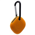 Silikonový pouzdro Samsung Galaxy SmartTag s Keychain - Orange