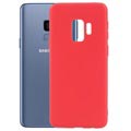 Samsung Galaxy S9 Flexibilní silikonový pouzdro - červená