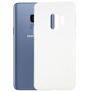 Samsung Galaxy S9 Flexibilní silikonový pouzdro - bílá