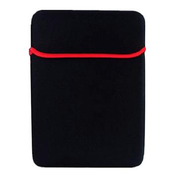 Soft Protective Laptop/Tablet Sleeve - 13" - Black / Red
