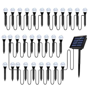 Solar Bubble Ball Garden Fairy Lights - 30 Pcs.