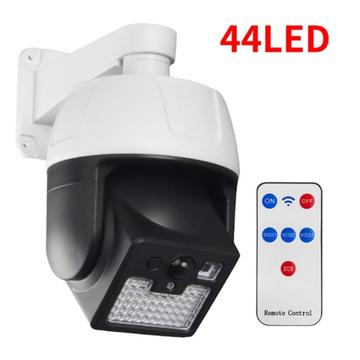 Solární falešná bezpečnostní kamera LED Light Motion Sensor Venkovní zahradní lampa - 44-LED