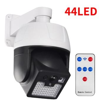 Solární falešná bezpečnostní kamera LED Light Motion Sensor Venkovní zahradní lampa - 44-LED