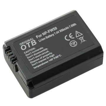 Baterie Sony NP -FW50 - Alpha 7S, A6000, A5100, NEX -5T - 950MAH