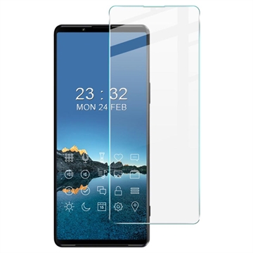 Ochranné tvrzené sklo Sony Xperia 1 IV Imak – šetrné k pouzdru – Čiré